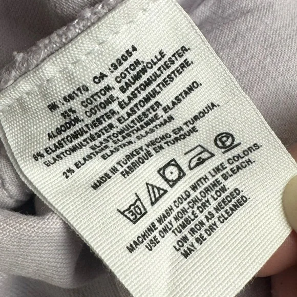 Pilcro Anthropologie High Rise Bootcut Cropped Distressed Denim Jeans 26 Purple - Picture 6 of 6